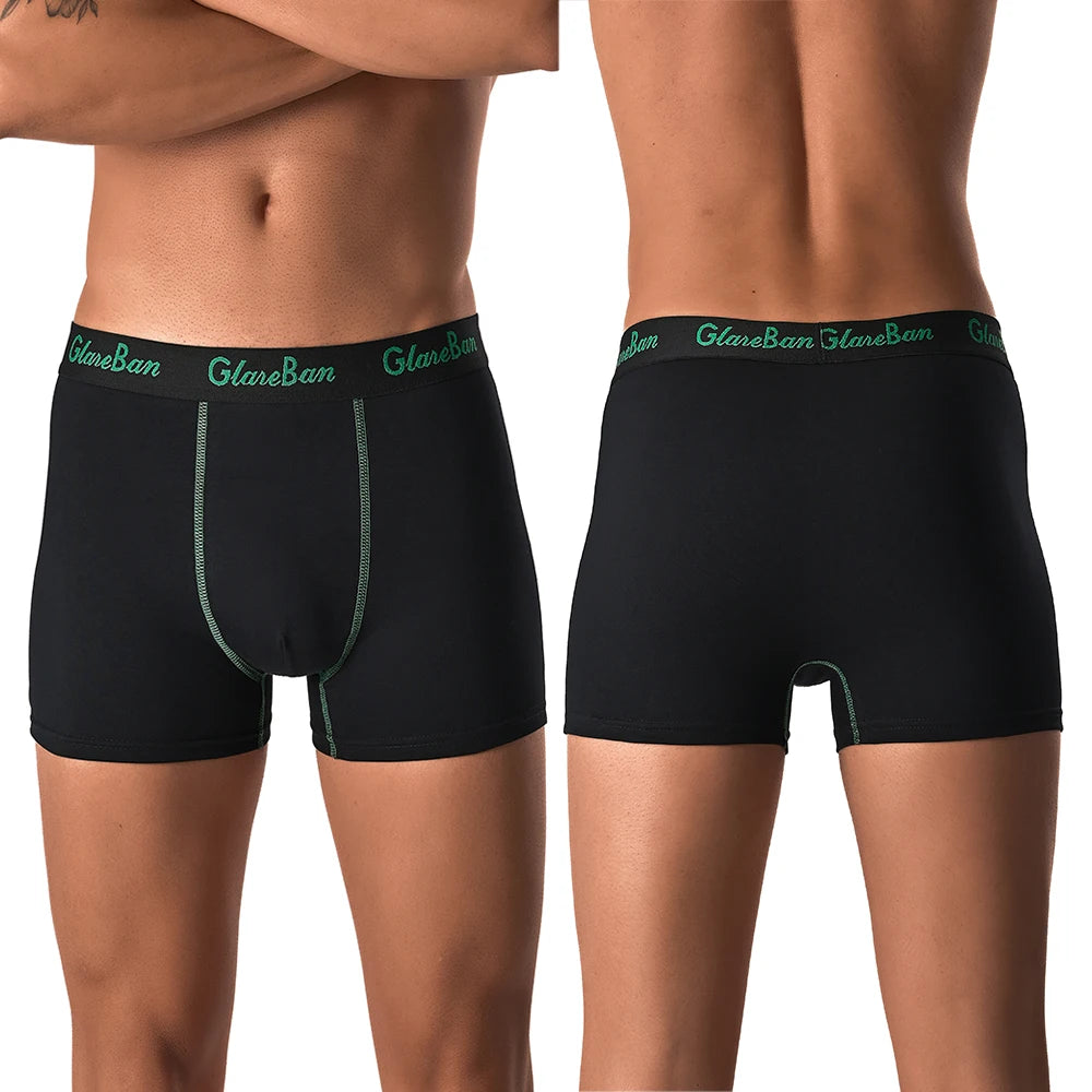 10-Pack Men's Cotton Boxer Briefs