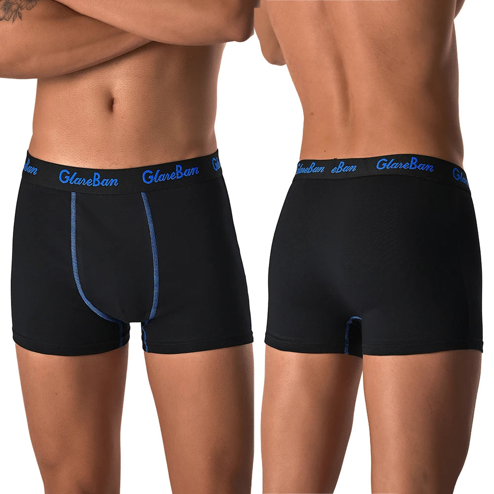 10-Pack Men's Cotton Boxer Briefs