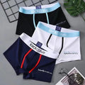 3Pcs Men's Cotton Boxer Briefs
